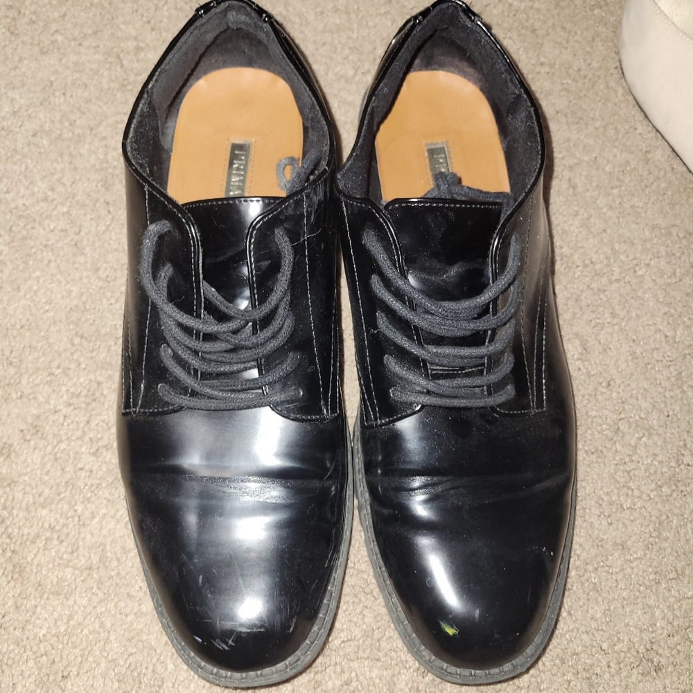 Primark lace up Oxfords, womens size 10